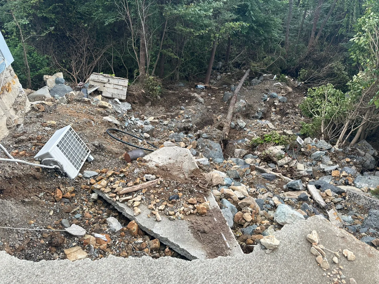 수해 복구 사역 (경남 거제) 사진 3