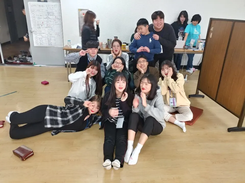 학생부 동계수련회 사진 2