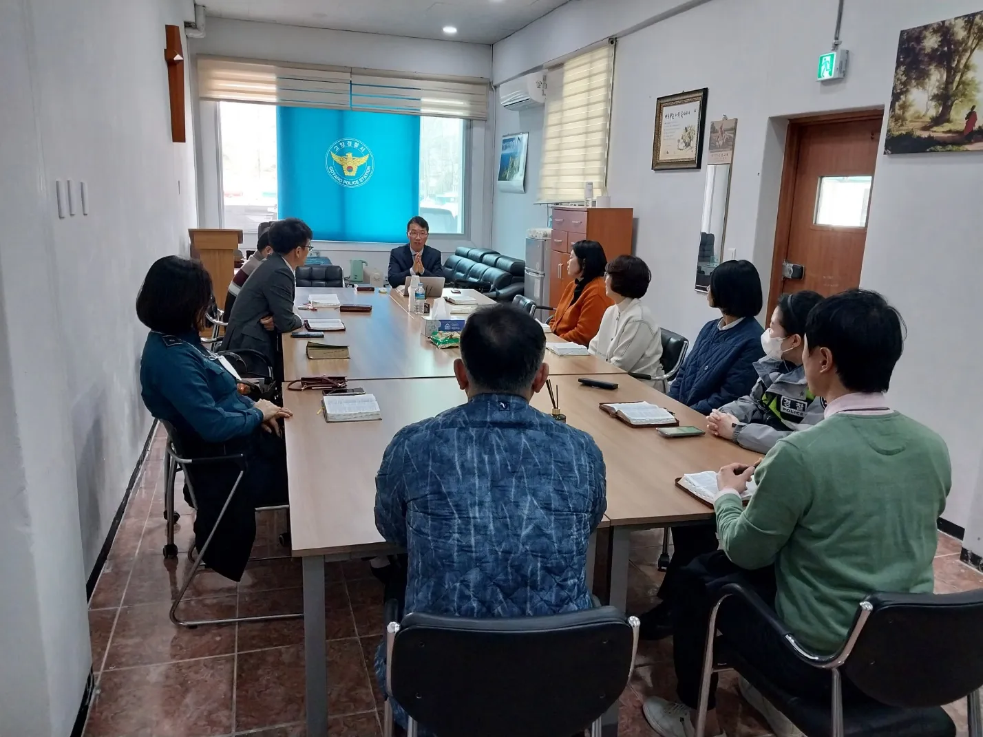고양 경찰서 및 지구대 전도 사역 사진 6
