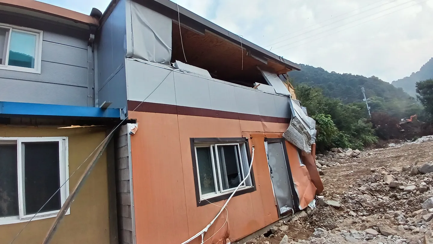 수해 복구 사역 (경기도 가평 조정리) 사진 8